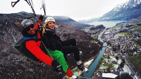 Paragliding, Interlaken